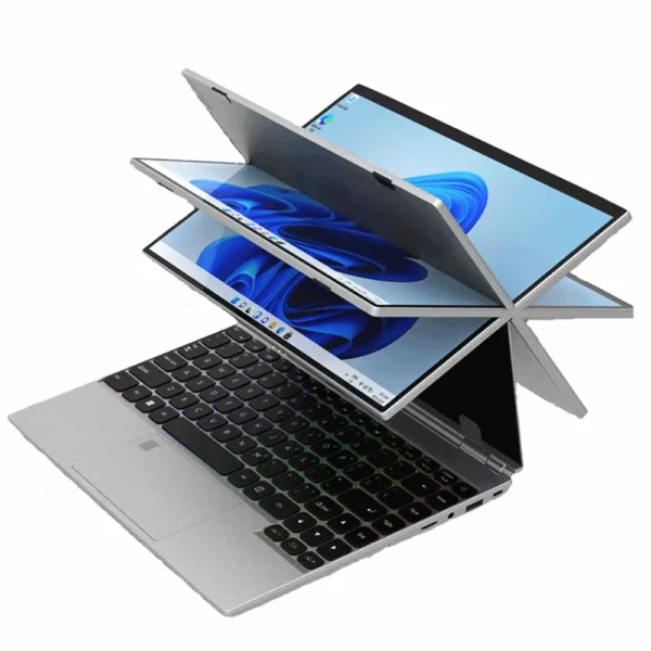 2025 New OEM 14 Inch Laptop Computer N100 Quad Core 16GB Touch Screen Aluminum Laptop Fingerprint Personal Business Laptops - Image 4