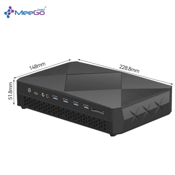 MeeGopad Intel I5 I7 8th Gen Dedicated Graphic Card Gaming Mini Pc NVME SSD 1TB Win10 11 Linux OS Mini Pc Computer - Image 3