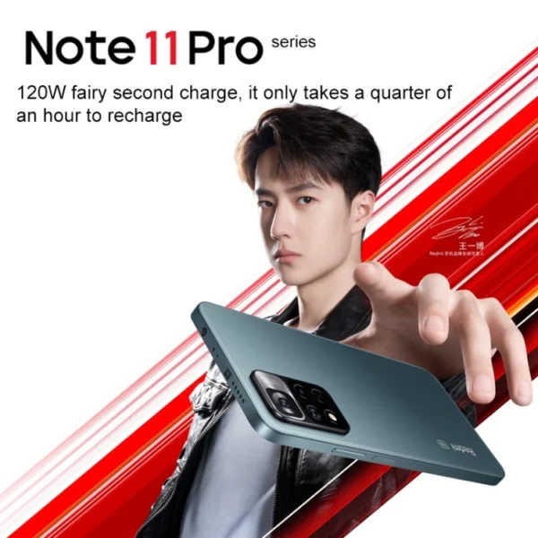 Original Xiaomi Redmi Note 11 Pro 5g 108mp Camera 6gb+128gb Mobile Phone 5g Smartphone