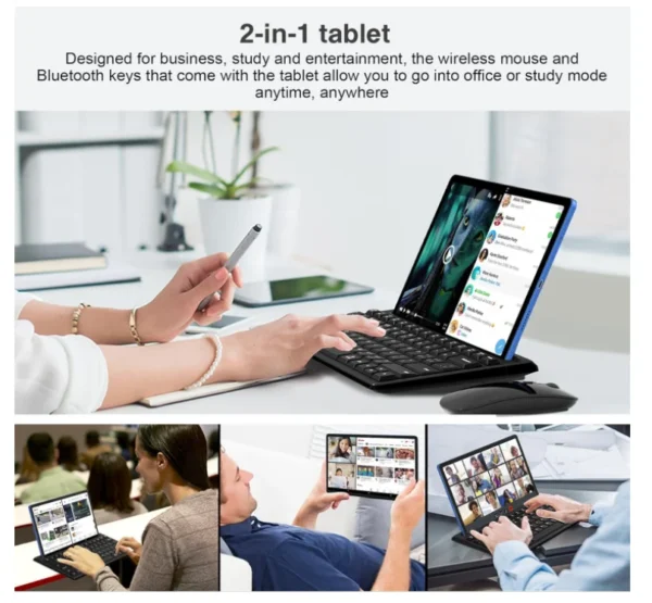 Pc Tablet 11 Inch Tablet Android 13 16GB RAM 256GB ROM TF 1TB Octa-core 2.0GHz Google GMS Bluetooth 5G WiFi Android Tablet - Image 5