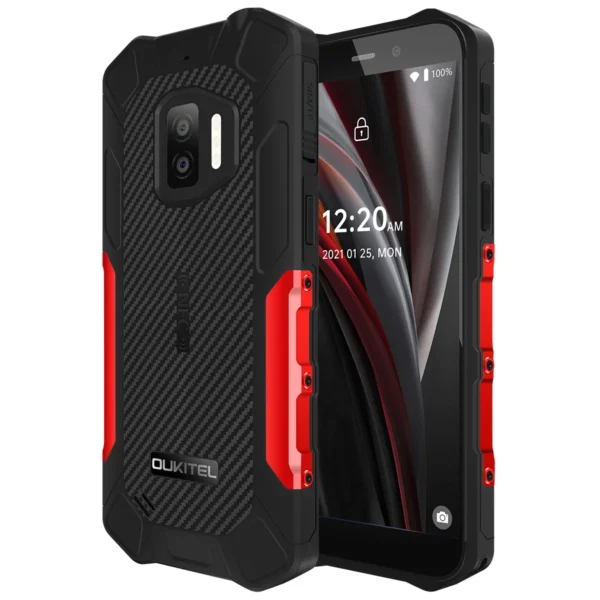 Wholesale Oukitel WP12 Pro SmartPhone 4GB+64GB MTK6762 8-core Chip IP68 & IP69 Rugged Cellphone NFC