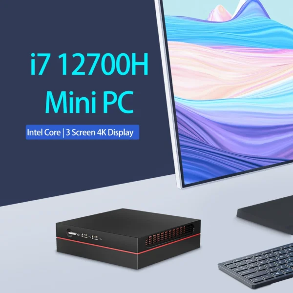 HelorPC Gaming Mini PC Computer Intel I7 13620H I9 12900HK Nv-idia GTX 1060 RAM DDR4 3165 WIFI BT4.0 Gamer Game Computadoras