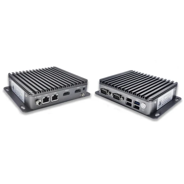 J1900 Quad Core Cpu Barebone NUC Rugged Embedded Control Fanless Industrial Computer Mini PC for windows 10