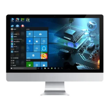 MeeGoPad Win10 Cheapest 21-inch AIO Desktop Monitor for Compute Card Touch Screen Monitor for Business All in One Pc