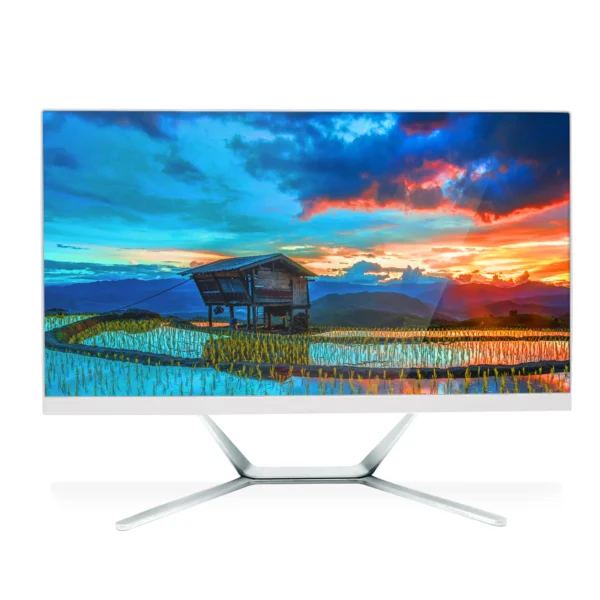 Hystou AIO PC 23.8 Inch All-In-One Gaming Desktop with Core I7 10750H and Win10 Touch Screen LCD for Home Office Use