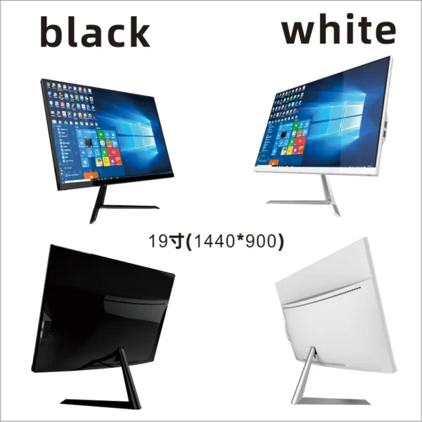 19 21 24inch OEM Cheap Price High Quality  I7 Quad-core Narrow Bezel Desktop Pc All in One - Image 4