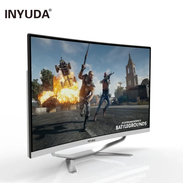 Wholesale 27 Inch Curved LCD Screen AIO PC I3 GTX HD Graphics 2G Monoblock All in One Desktop Computer for Office Business