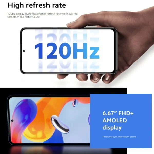 Global Version Xiaomi Redmi Note 11 Pro 5G Phones Snapdragon 695 108MP Camera 5000mAh Smartphone Note 11 Pro 5G Mobile Phones - Image 5