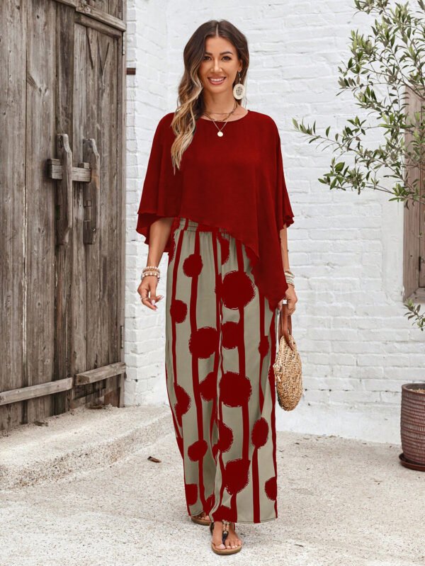 New Summer Fashion Casual Women's Trousers Suit - Image 4