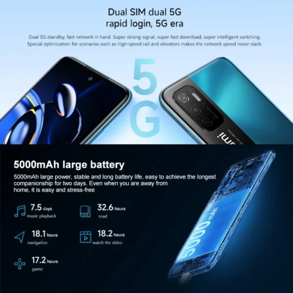 New Arrival Xiaomi Redmi Note 11SE 5G 48MP Camera 128GB Xiaomi Mobile Phone Smartphone - Image 5