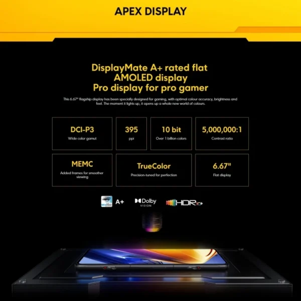 Global Version Xiaomi POCO F4 GT 5G Mobile Phone 12GB+256GB 6.67inch 120W Hyper Charge Android Smartphones - Image 3