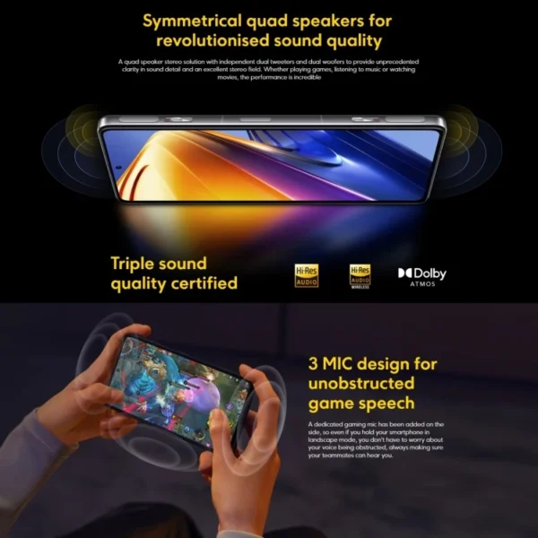 Global Version Xiaomi POCO F4 GT 5G Mobile Phone 12GB+256GB 6.67inch 120W Hyper Charge Android Smartphones - Image 4