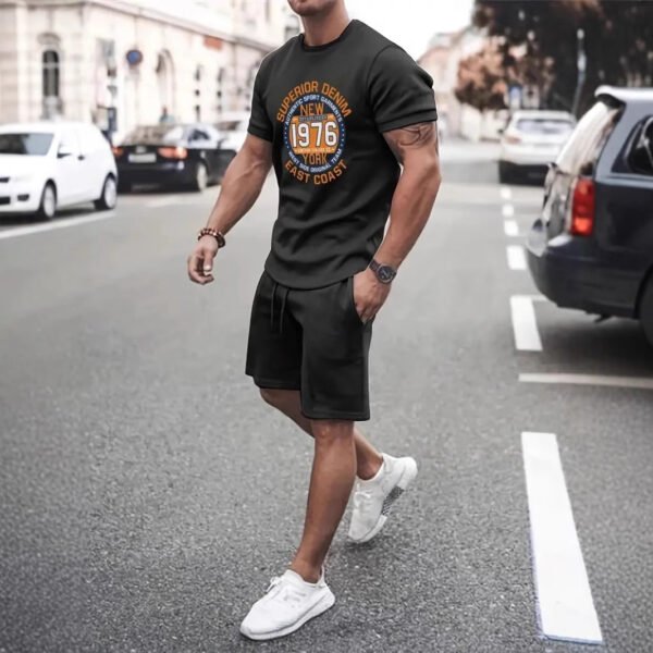 3d Printing Fashion Men's Casual Loose Outfit - Image 3