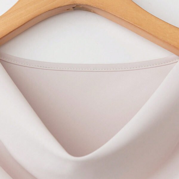 European And American Style Artificial Silk Short Sleeve Skirt Suit - Image 4