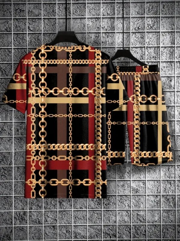 3d Printing Fashion Men's Casual Loose Outfit - Image 10