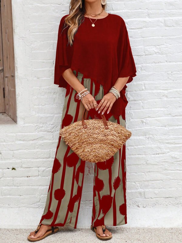 New Summer Fashion Casual Women's Trousers Suit - Image 2