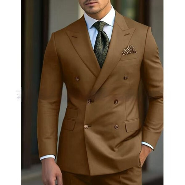 Men's Suit Set Leisure Business Two Pieces - Image 10