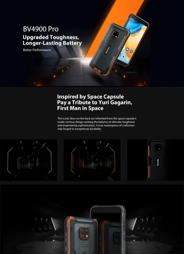 Blackview BV4900 PRO Waterproof Rugged Smartphone 5.7 Inch Android Mobile Phones With NFC
