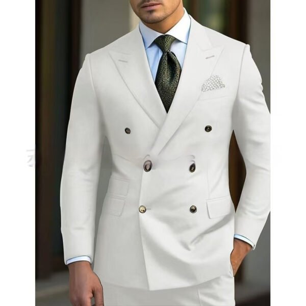 Men's Suit Set Leisure Business Two Pieces - Image 7