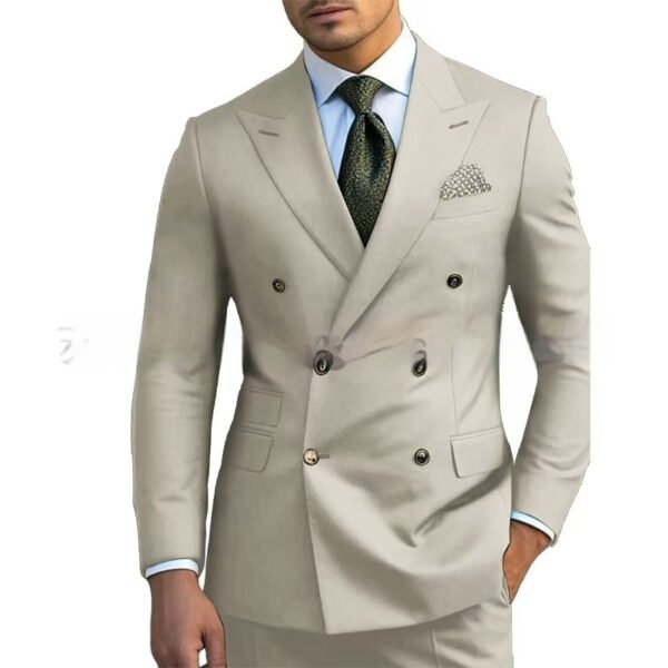 Men's Suit Set Leisure Business Two Pieces - Image 8